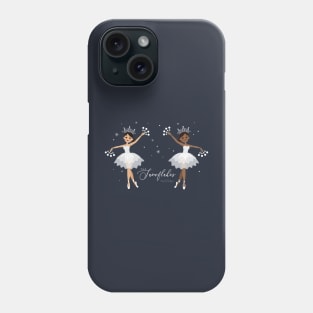 The Nutcracker's Snowflakes Phone Case