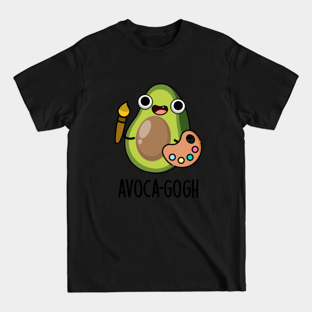 Disover Avoca-gogh Cute Avocado Artist Pun - Avocado Pun - T-Shirt