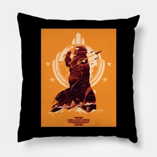 Helldivers for Liberty Pillow