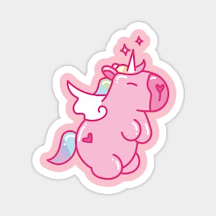 Capybara unicorn - Khat&Kappibara Magnet