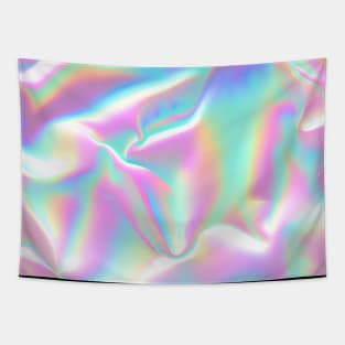 Iridescence Holographic Texture Tapestry