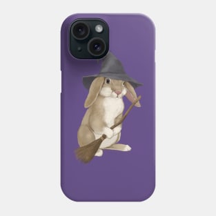 Hoppy Halloween Witch Bunny Phone Case