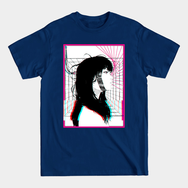 Disover Vaporwave Japanese Cyberpunk - Vaporwave Japanese Cyberpunk - T-Shirt