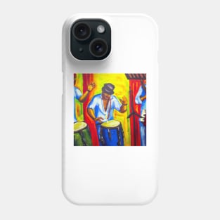 Rumba - latin music jam oil painting Phone Case