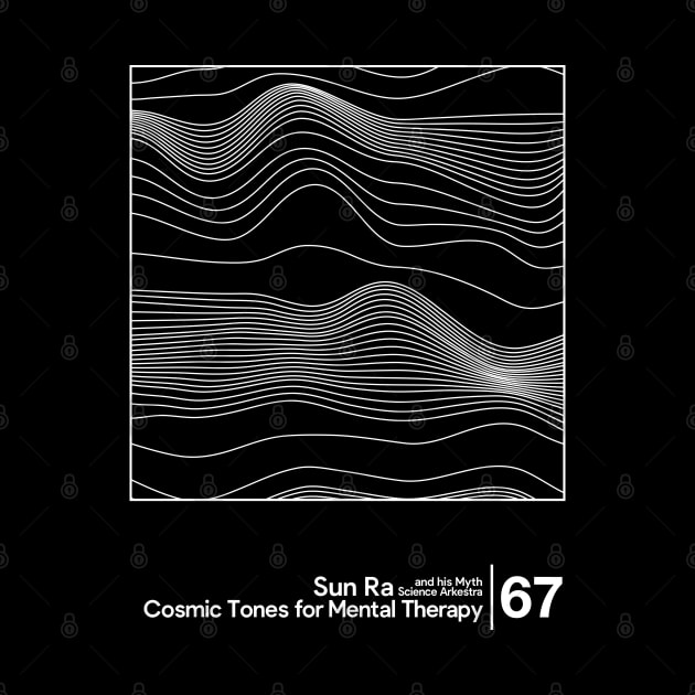 Sun Ra - Cosmic Tones / Minimal Style Graphic Artwork Design by saudade