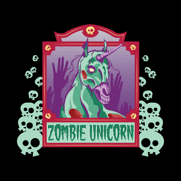 Zombie Unicorn by RobRetiano