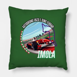 IMOLA, emilia romagna grand prix, ITALIAN GP, Autodromo Enzo e Dino Ferrari Pillow