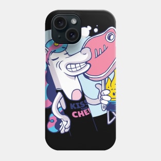 unicorn chef bbq fun Phone Case