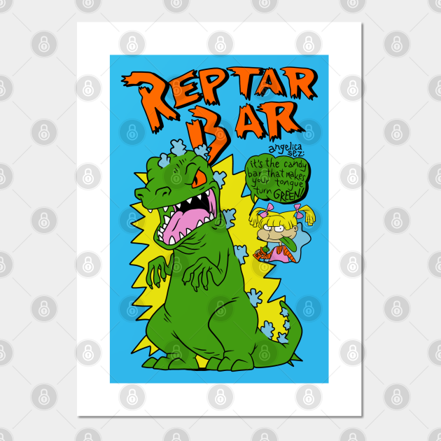 Reptar Bar - Cartoon - Posters and Art Prints | TeePublic
