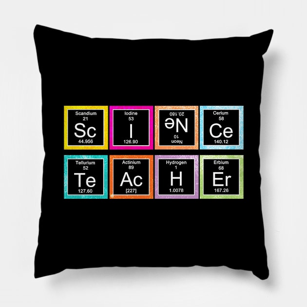 Science Teacher Pillow by Mila46