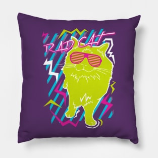 Rad Cat Pillow