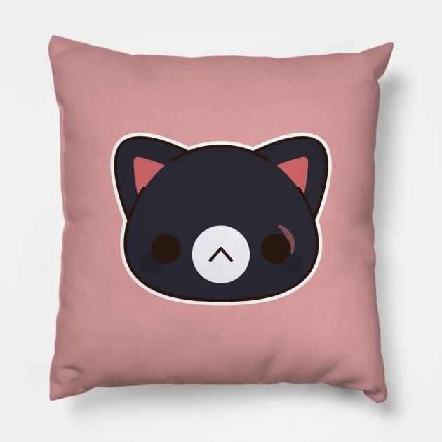 Panther Lily Pillow by Miyu