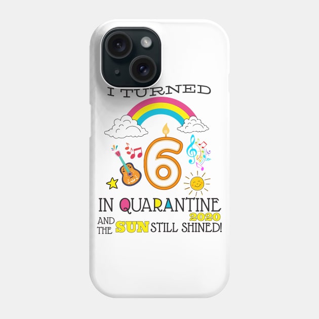 Quarantine 6th Birthday 2020 Phone Case by WorkMemes