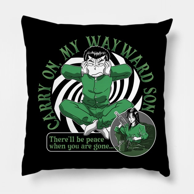 Wayward Son Pillow by Krobilad