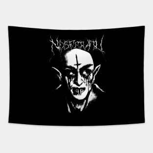 Black Metal Nosferatu Tapestry