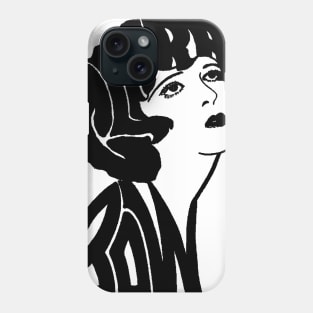 Clara Bow Name Head Phone Case