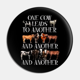 one cow leads to another Pin