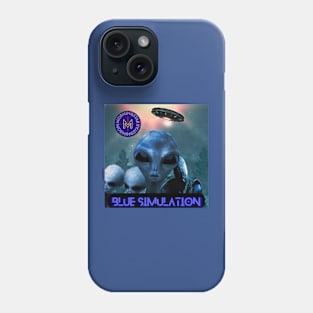 Blue Simulation Phone Case