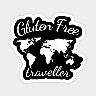 Gluten Free Traveller, World Traveller Magnet