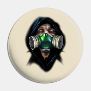 Gasmaske Pin