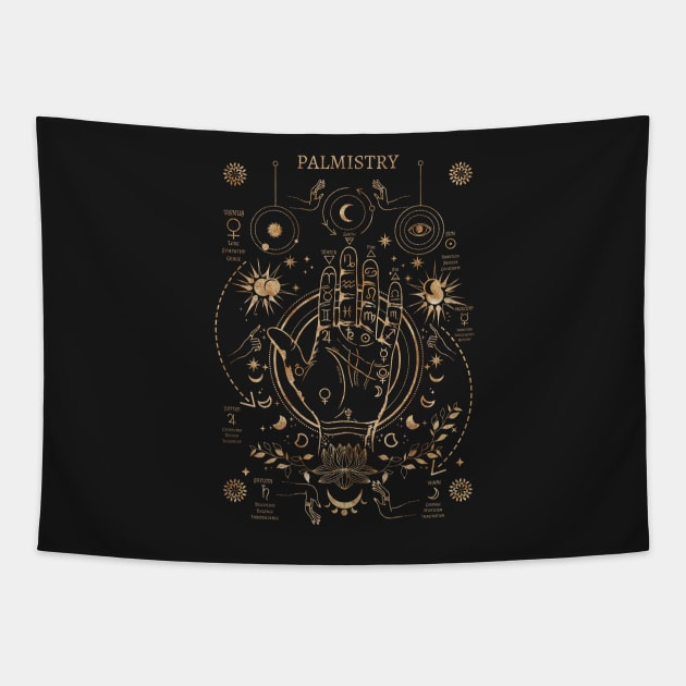 Palmistry - Gold Tapestry by incarnations