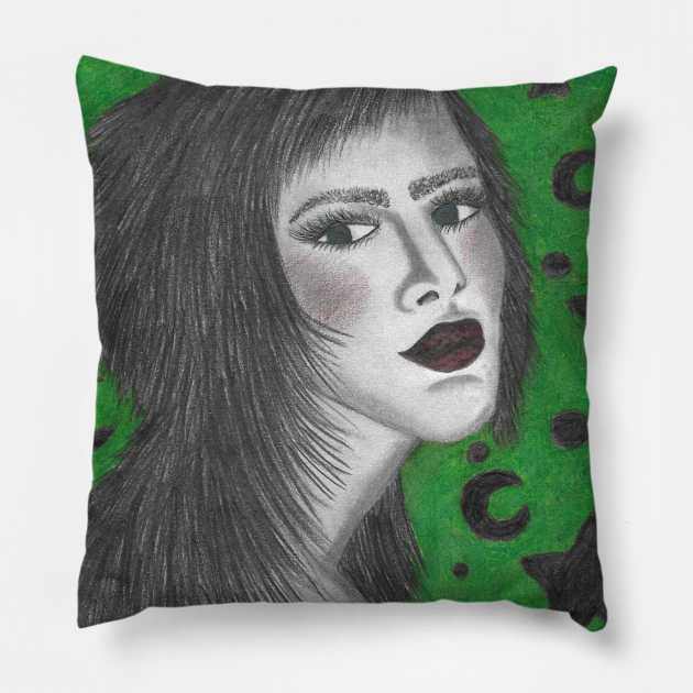 Star girl Pillow by ArtbySarahJ