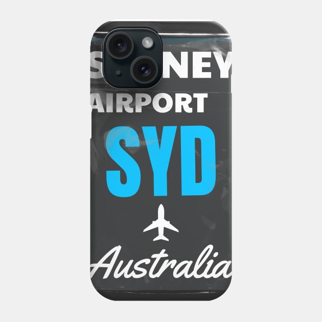 Sydney Blue Phone Case by Woohoo