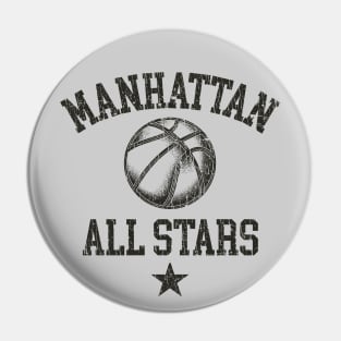 Manhattan All Stars 1965 Pin