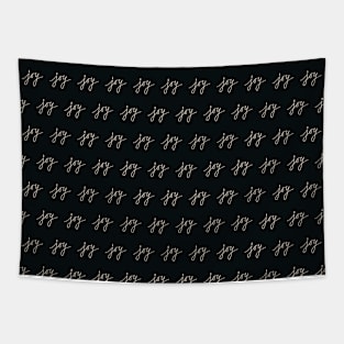 Joy pattern Tapestry