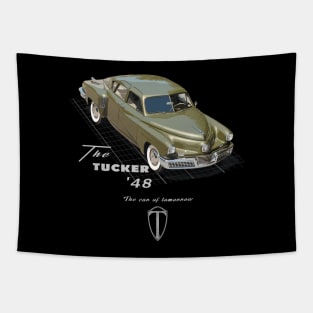 Tucker 48 Torpedo American Classic Car Vintage Tapestry