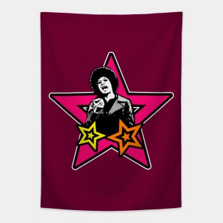 Angela Davis - Superstar Star Tapestry