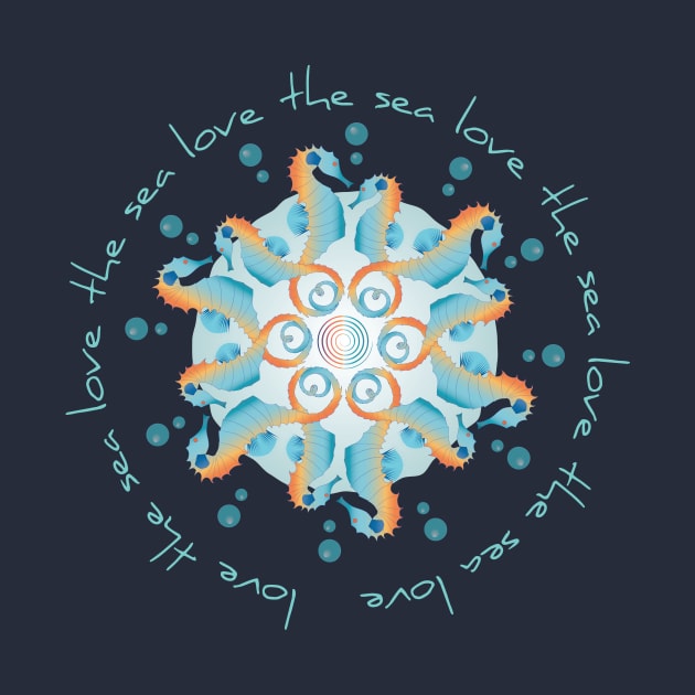 Love the Sea Mandala by emma17