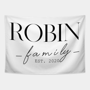 Robin Family EST. 2020, Surname, Robin Tapestry