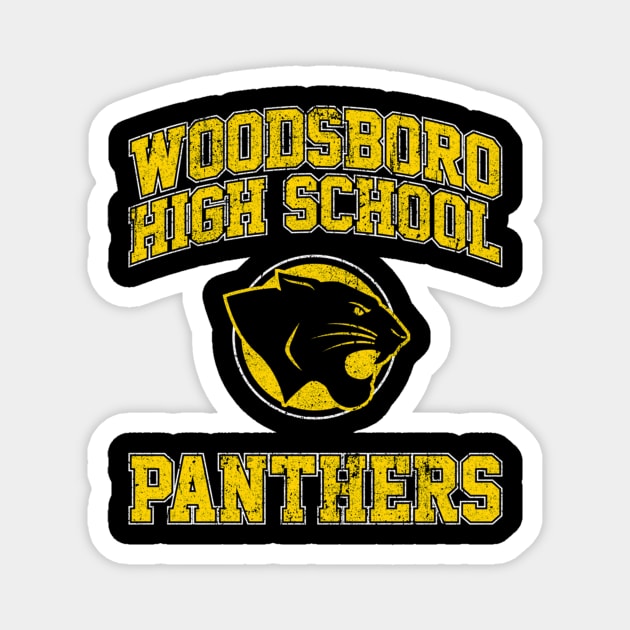 Woodsboro High School Panthers Magnet by SalenyGraphicc