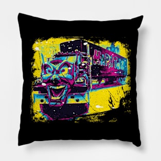 Hitchhiking To Survival Maximum Overdrive Adventure Shirt Pillow