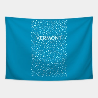 Vermont Big Snow Flurry Tapestry