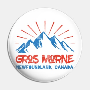 Gros Morne National Park || Newfoundland || Canada || Retro || Pin