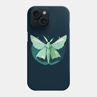 Luna Moth Phone Case