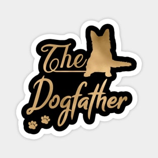 German Shepherd Dogfather Magnet