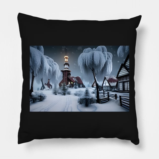 Winter is coming... Pillow by FineArtworld7