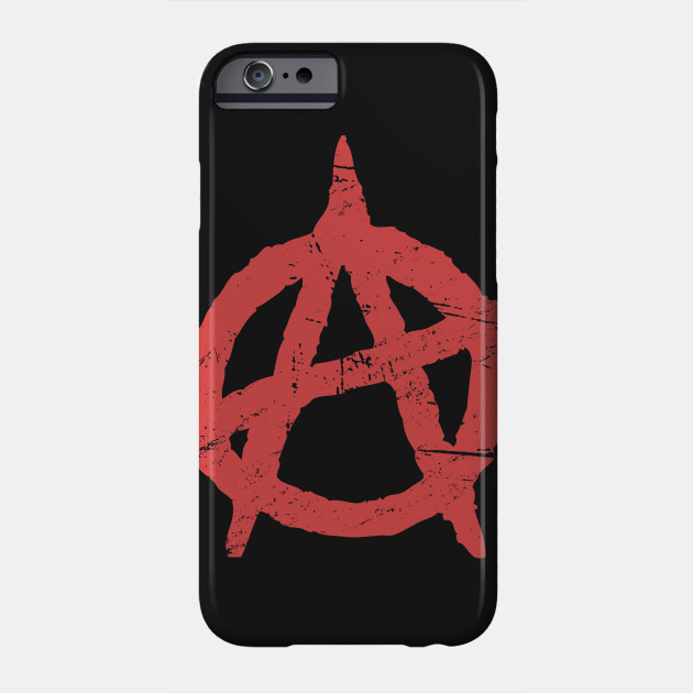 Distressed Punk Anarchy Symbol