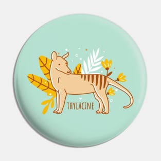 Tasmanian Tiger Pin