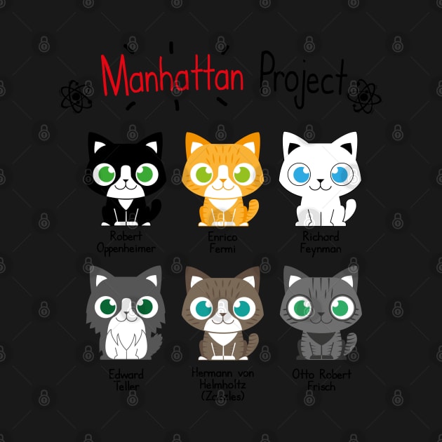 Manhattan Project Sheldon Cats by Vector-Planet