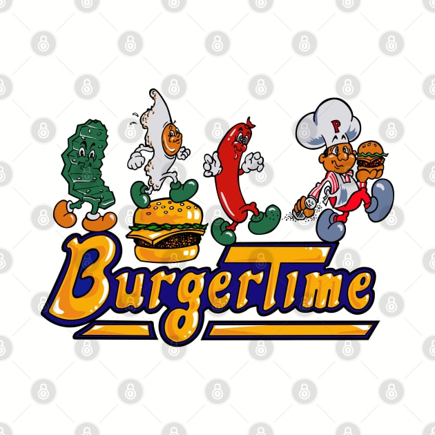 Burgertime by Chewbaccadoll