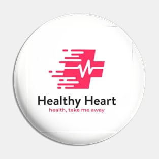 Health Heart Pin