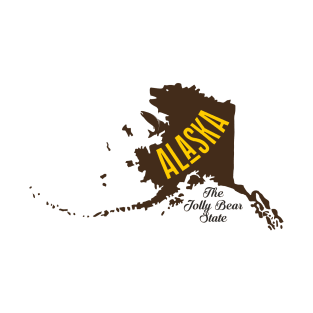 A funny map of Alaska T-Shirt