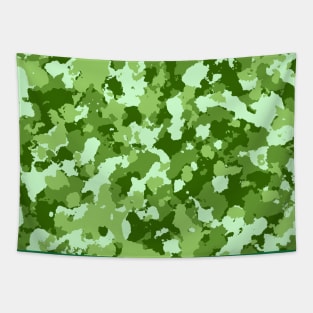 Light Green Camouflage Tapestry