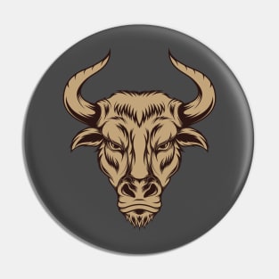 Vintage Buffalo Head Pin