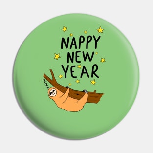 Nappy New year Pin