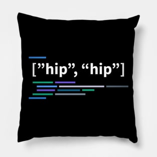 Developer Hip Hip Array (Hooray) Pillow